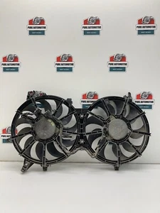 2008-2013 Infiniti G37 Coupe Nissan 370Z Radiator Fan Assembly Pair Set OEM - Picture 1 of 12