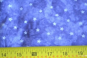 By 1/2 Yd, Vintage, Stars on Purple Quilt Cotton, N356 - Picture 1 of 4