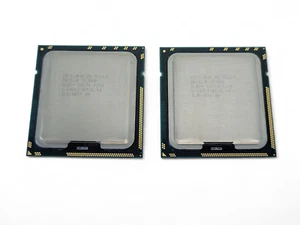 2 Intel Xeon E5560 SLBF4 2,8 GHz 8M Quad Core LGA 1366 Server CPU Prozessor 95W - Bild 1 von 1