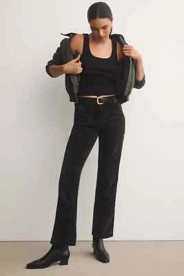 Pantalones de pana Anthropologie The Wanderer pierna relajada de Pilcro 29p carbono nuevo Foto 1 de 4