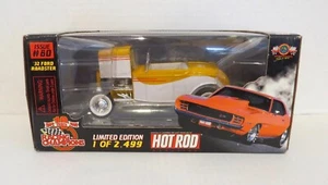 Racing Champions HOT ROD MAGAZINE ISSUE #80 '32 FORD ROADSTER 10TH ANNIV 1:24 - Picture 1 of 6