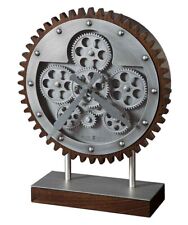 635-249  HOWARD MILLER "HAMISH"  MANTLE CLOCK WITH MOVING GEARS 635249