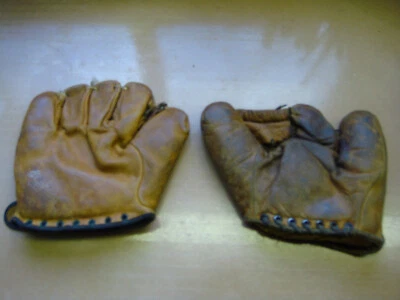 2 Vintage Baseball  Gloves  - JC Higgins and Flash Gordon - Image 1 of 4