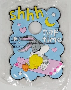 DECOPAC Warner Bros. Baby Bugs Bunny & Tweety TORTENAUFSATZ Nap Time Türhänger - Bild 1 von 5