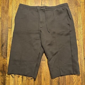 Nike Tech Fleece Cut Shorts Size XXL Brown Used - Picture 1 of 11