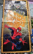 RARE Spider-Man Hulk LARGE 48" x 24" Dealer Poster "Marvel Comics On Sale Here"