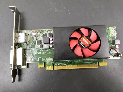 Dell ATI Radeon HD8490 1GB GDDR3 PCIe 2.0 X16 DVI DisplayPort Video Card 7W12P - Image 1 of 3