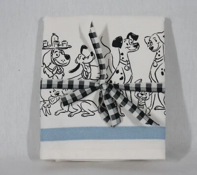 2020 DISNEY PARKS 101 DALMATIONS KITCHEN TEA / DISH TOWEL 26" X 16" NEW - Image 1 of 4