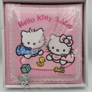 Sanrio Hello Kitty Babies Daniel Pink Album Box Scrapbook Baby Book *Read* - Picture 1 of 23