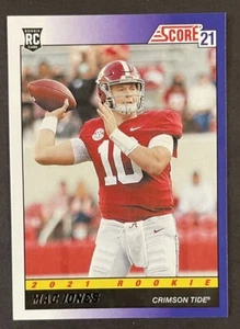 2021 Panini Score Mac Jones RC #TB9 - Imagen 1 de 2