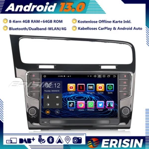 9" 8-Kern 64GB Android 13 Autoradio GPS CarPlay DAB+Wifi Navi für VW GOLF VII/7 - Bild 1 von 21