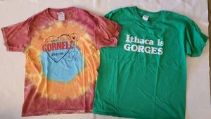 Youth M Medium Cornell Ithaca Is Gorges T-shirt Lot - Picture 1 of 3