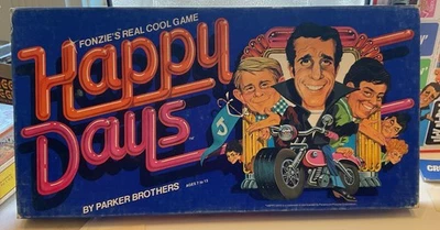 Vintage 1976 Happy Days Fonzie Real Cool Board Game by Parker Brothers 💯 - Image 1 of 4