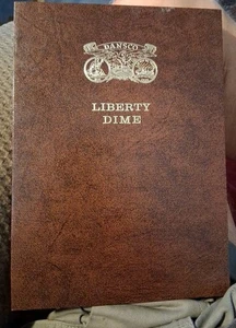 Pre-owned Dansco Coin Folder Liberty Dimes 1892 To 1915 - Picture 1 of 4