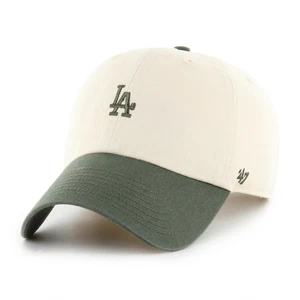 '47 Brand Cap MLB LA Dodgers Base Runner TT '47 CLEAN UP Natural (NTC) Basecap - Picture 1 of 2