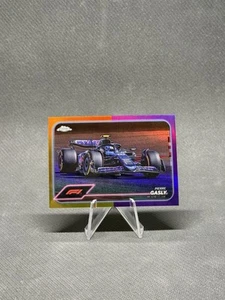 2024 Topps Chrome Formula 1 F1 Pierre Gasly oro viola #82 - Foto 1 di 2