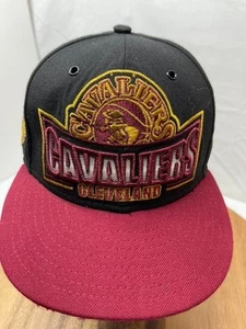 Cleveland Cavaliers Hat Cap New Era 9FIFTY Hardwood Classics Snapback side patch - Picture 1 of 17