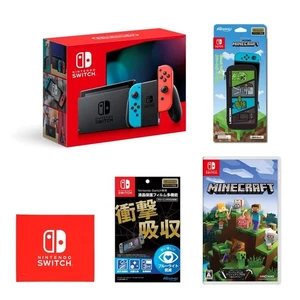 Nintendo Switch Book Body Nintendo switch Joy-Con L Neon Blue/ R Neon Red 63 - Picture 1 of 1
