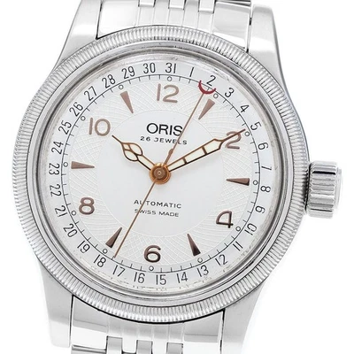 ORIS Pointer date 7543 Big crown Silver Dial Automatic Men's Watch_916567 - Image 1 of 4