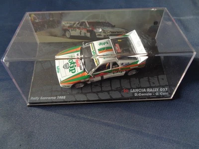MODELLINO SCALA 1/43 LANCIA RALLY 037 RALLY SANREMO 1985 D. CERRATO- G. CERRI - Immagine 1 di 2