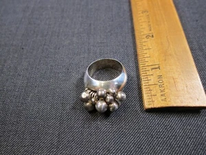Gorgeous rare Silpada R1203 ChaCha thick solid sterling silver ring size 8 - Picture 1 of 5