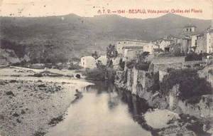 España - BESALÚ (Cat.) Vista parcial, Orillas del Fluvia - Ed. A.T.V. 1541 - Picture 1 of 2