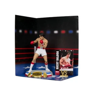 McFarlane Toys - Movie Maniacs Rocky 1976 Rocky Balboa 6in Posed Figure - Picture 1 of 11