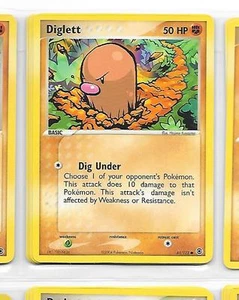 DIGLETT - 61/112 - Pokemon - Ex Fire Red Leaf Green - NM - Picture 1 of 1