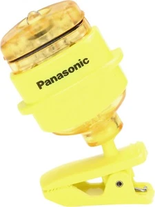Panasonic LED Hands Free Clip-on Light Flashlight BF-AF20P-Y Lime Yellow - Picture 1 of 3