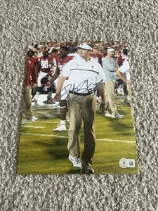 BOB STOOPS Signed Autograph 8x10 Photo COOL OKLAHOMA BAS BECKETT AA - Picture 1 of 1