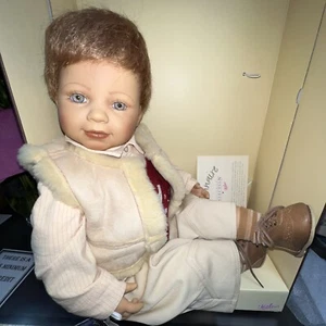 22” NAUGHTY By Brigitte Paetsch For Zaph 89/550, Vinyl & Cloth Baby Doll W Box - Picture 1 of 22