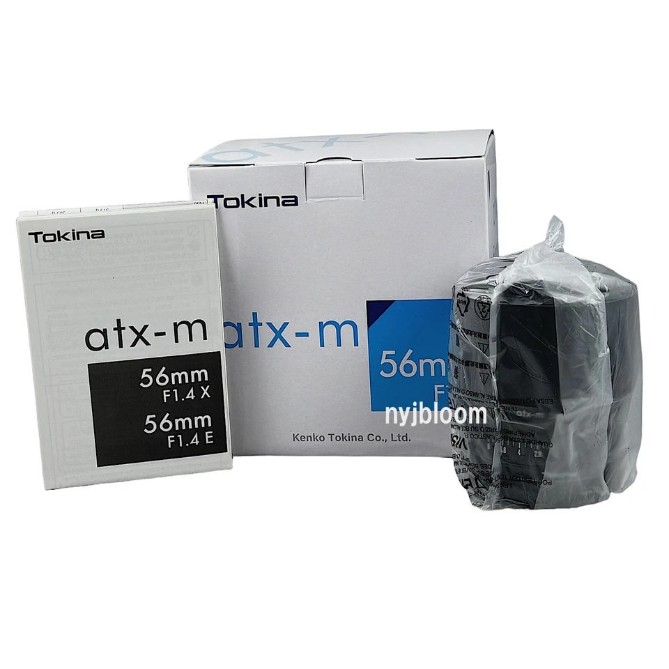 Tokina atx-m 56mm f1.4 AF Lens Sony E-mount APS-C