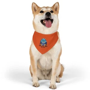 Adjustable Pet Bandana Collar ,Stylish Dog Scarf , Cute Puppy Neck Accessory - Picture 1 of 6