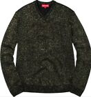 Pull Supreme Tinsel noir pour homme XL SS16 neuf PDSF 128 $