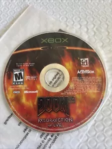 Doom 3 Resurrection of Evil (Xbox, 2005) Disc Only - Picture 1 of 3