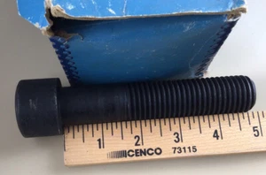 1” x 8 x 5” socket head cap screw, alloy steel, American socket screw, lot of 1 - Picture 1 of 10