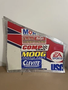Nascar Rusty Wallace Race Used Sheetmetal Fender Piece 2005 Sears Point LOGOs - Bild 1 von 11