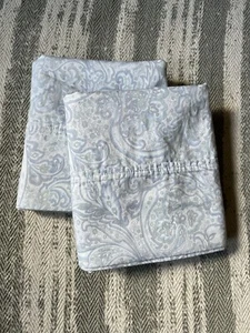 Heartland Homegrown Cotton Paisley Pillowcase Set, 2 Stnd, Blue Paisley, Cotton - Picture 1 of 6
