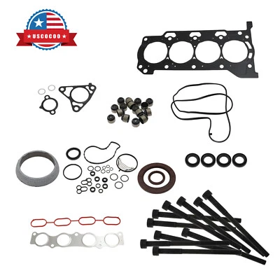 Kit de junta de culata con pernos para 2011 12 13 14 15 16 2017 Lexus CT200h Toyota  Foto 1 de 4