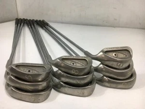 Ping EYE2 Stainless Black Dot Iron Set #3-W,S(9Clubs) / Steel Shaft - Picture 1 of 4