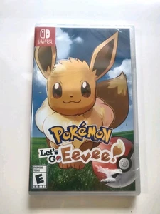 Pokemon Let's Go Eevee Nintendo Switch Physical Game New (FACTORY SEALED) - Picture 1 of 2