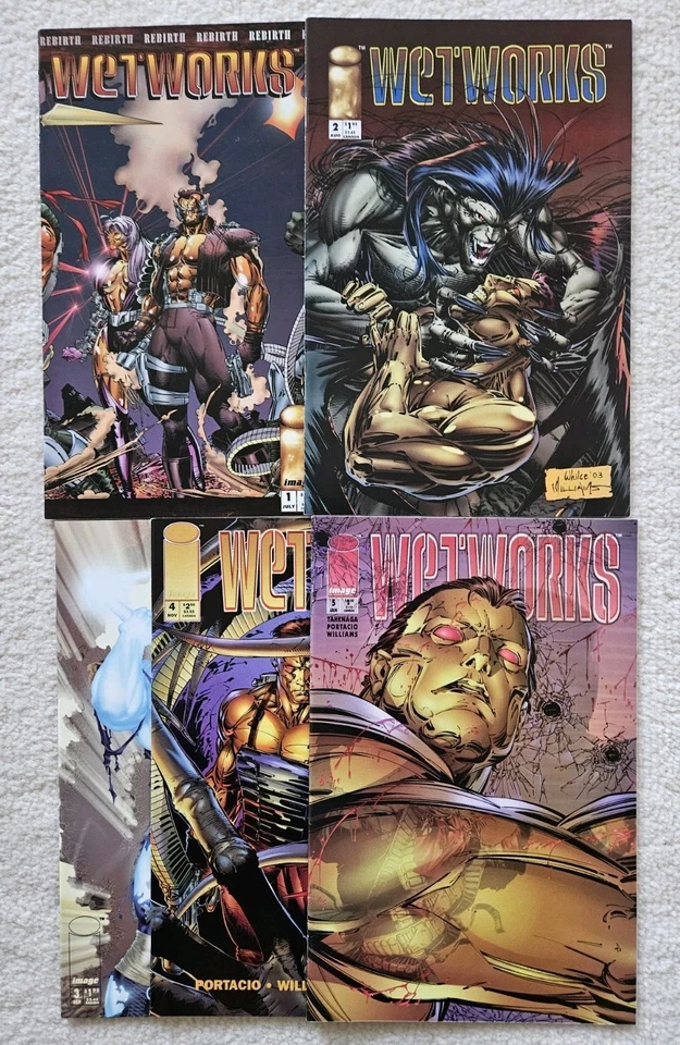 Wetworks #1-5 (5 issue lot) VF/NM Image Portacio - Image 1 of 1
