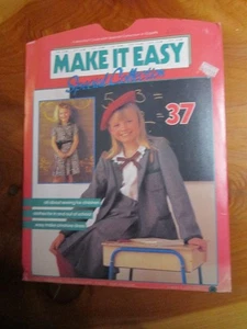 SEWING PATTERN MAKE IT EASY SPECIAL COLLECTION  NO. 37    ** MUST SEE * - Picture 1 of 2