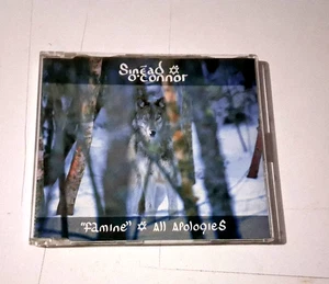 SINEAD O'CONNOR "FAMINE ALL APOLOGIES" CD SINGLE 3 TRACKS COMO NUEVO - Picture 1 of 2
