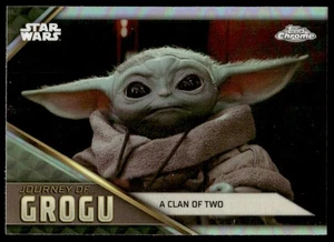 2023 Topps Chrome Star Wars #JG-8 A Clan of Two Journey of Grogu - Bild 1 von 2