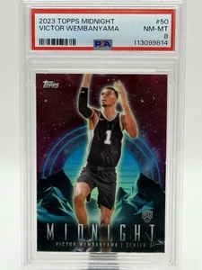 2023-24 Topps Midnight Victor Wembanyama #50 PSA 9 RC - Picture 1 of 3