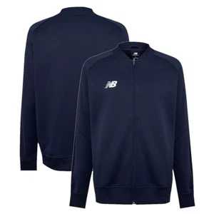 New Balance Men's Jacket Knitted Navy Track Top - New - Picture 1 of 3