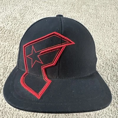 Famous Stars & Straps Hat Cap Men S/M Black One Size Flexfit Streetwear Y2K - Image 1 of 4