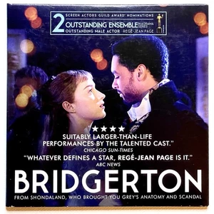 BRIDGERTON Season 1 DVD FYC Netflix Screener 8 Episodes For Your Consideration - Picture 1 of 3