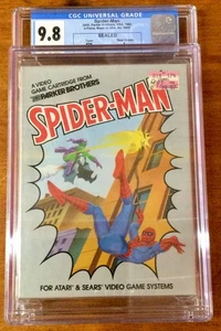 ATARI 2600 - SPIDER-MAN - SIGILLATO IN FABBRICA CGC Classificato 9.8 Atari 1982 - molto raro - Foto 1 di 3